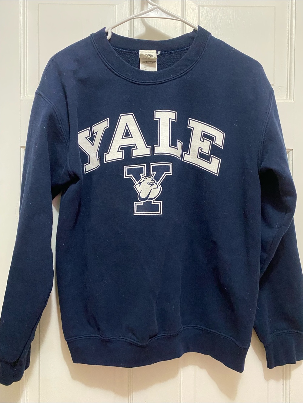 Yale Navy Crewneck Sweatshirt